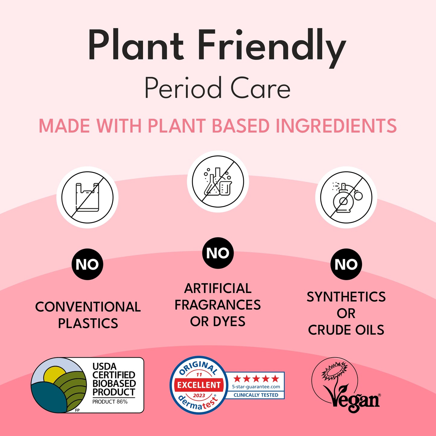 Plant- based Maxi pads Overnight