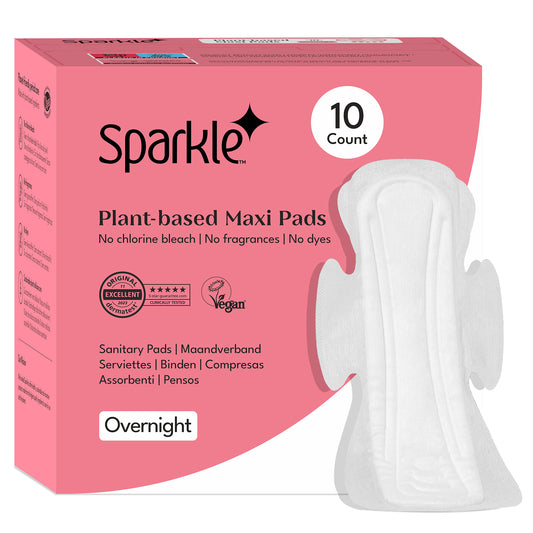 Plant- based Maxi pads Overnight